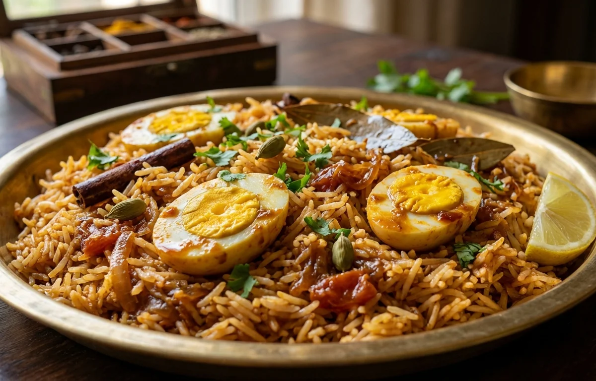 Anda Masala Rice