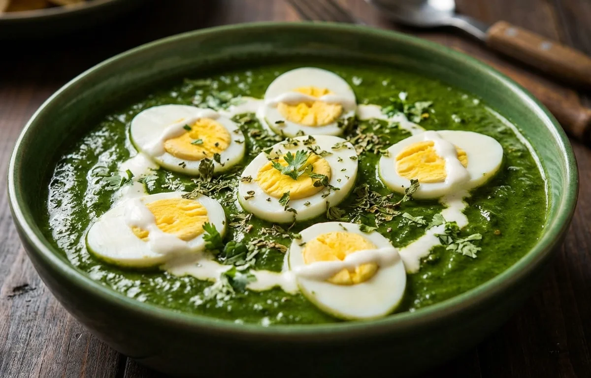 Anda Palak Curry