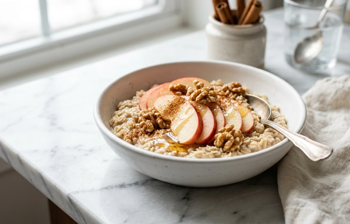 Apple Cinnamon Oatmeal