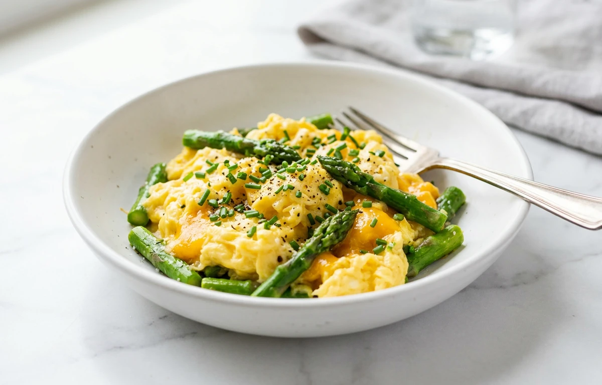Asparagus and Egg Scramble