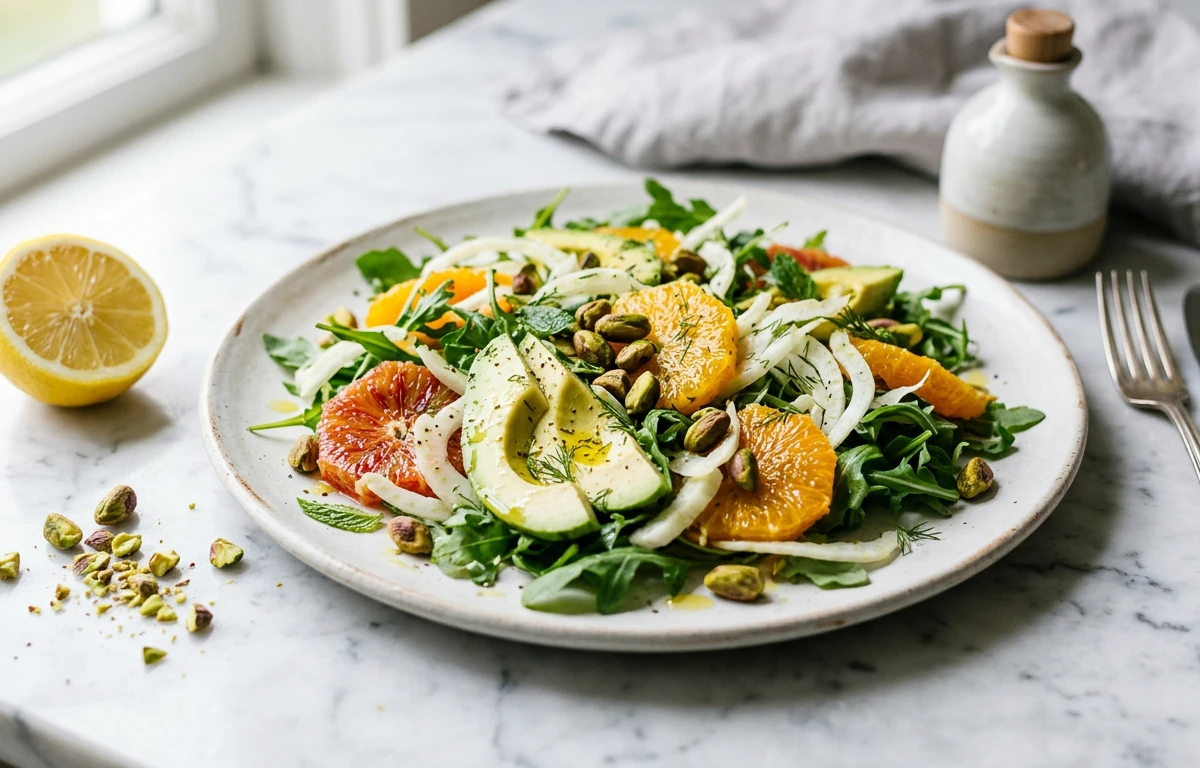 Avocado & Orange Salad with Fennel