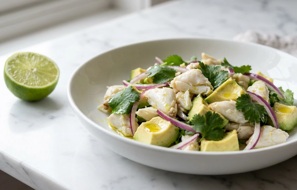 Avocado Crab Salad