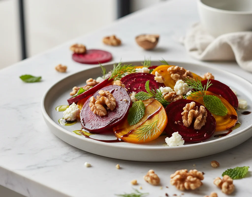 Beet Walnut Salad