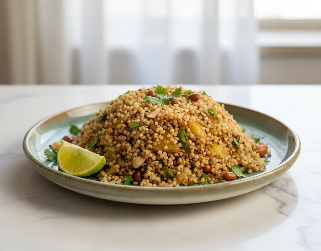 Jain Sabudana Khichdi