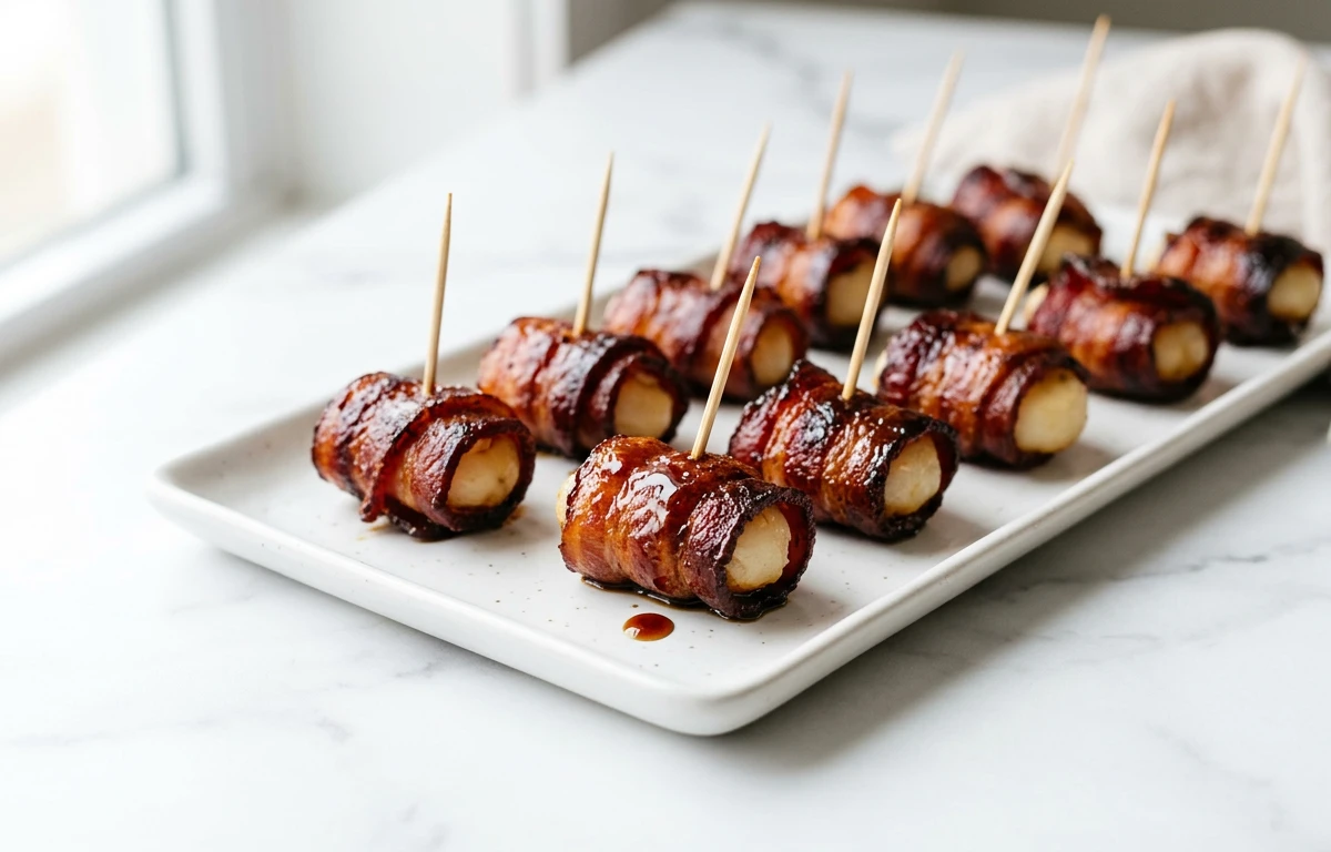 Bacon-Wrapped Water Chestnuts (Rumaki)