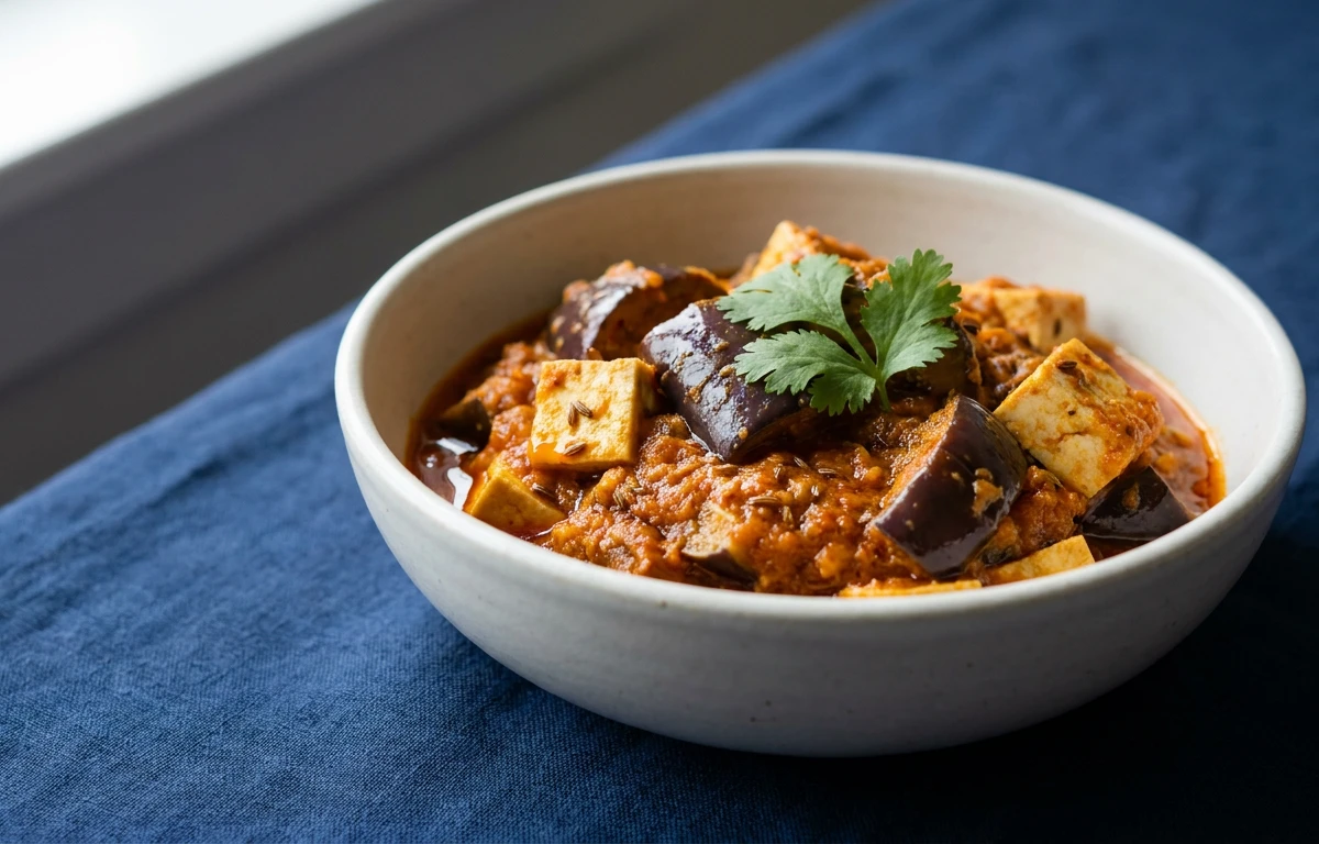 Baingan Tofu Curry
