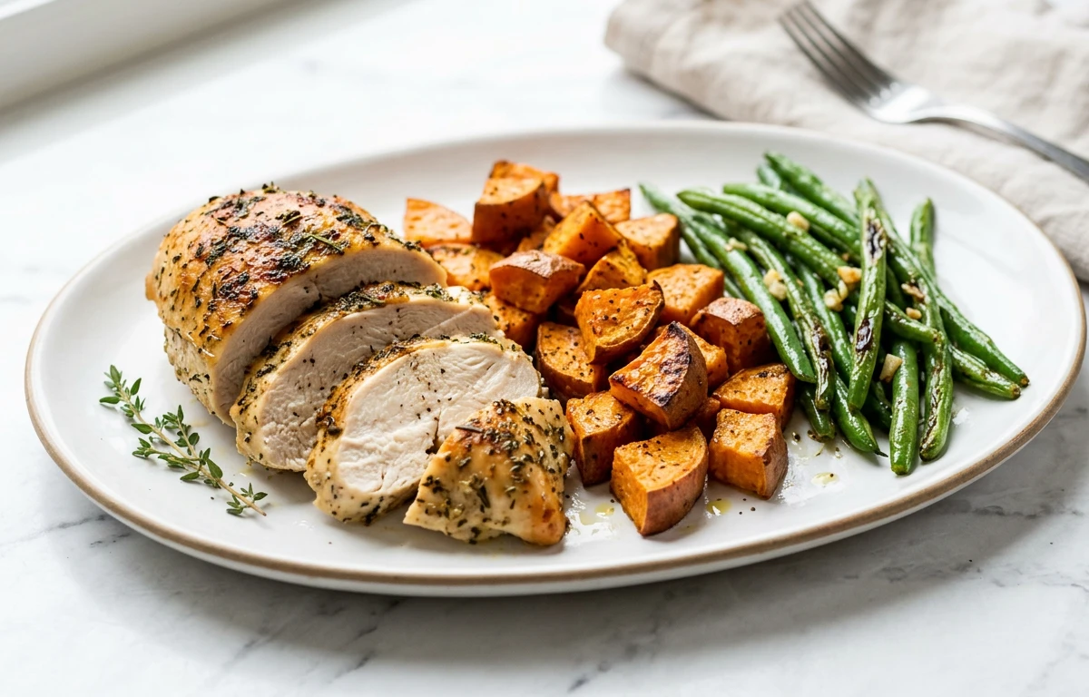 Baked Chicken with Sweet Potatoes