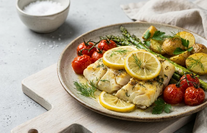 Baked Cod With Lemon