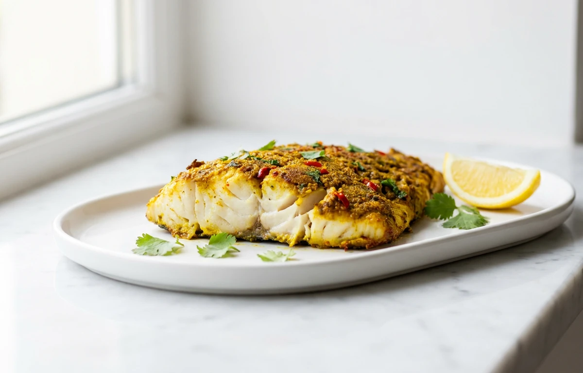Baked Fish Masala