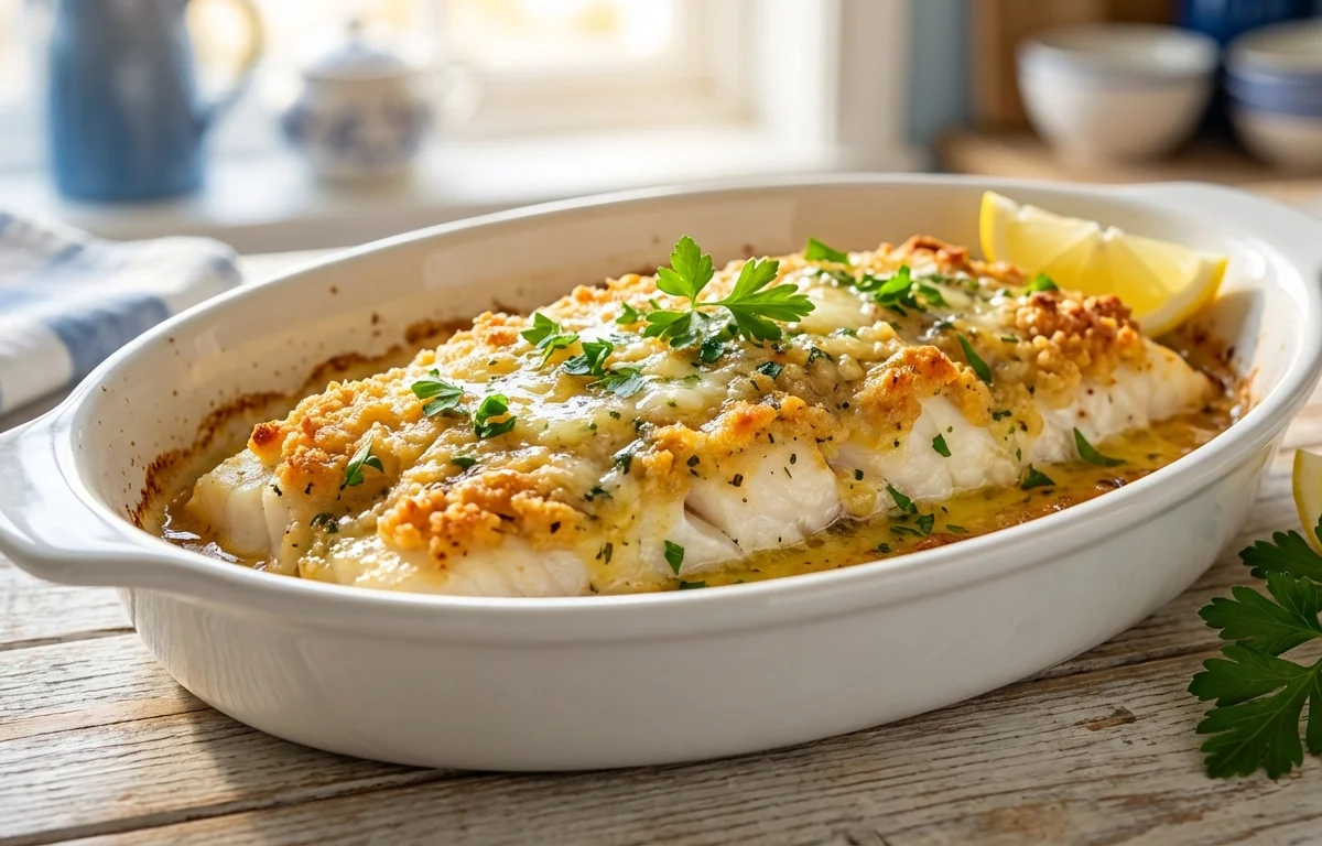 Baked Haddock