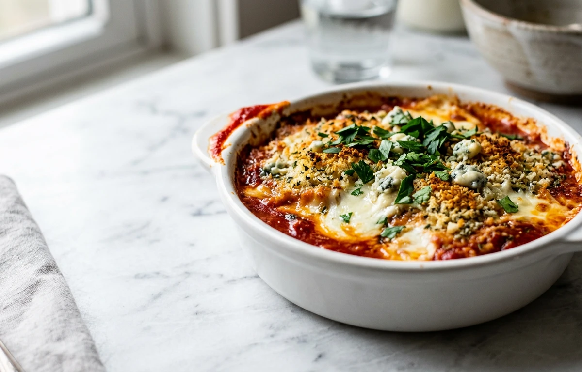 Baked Mozzarella & Marinara