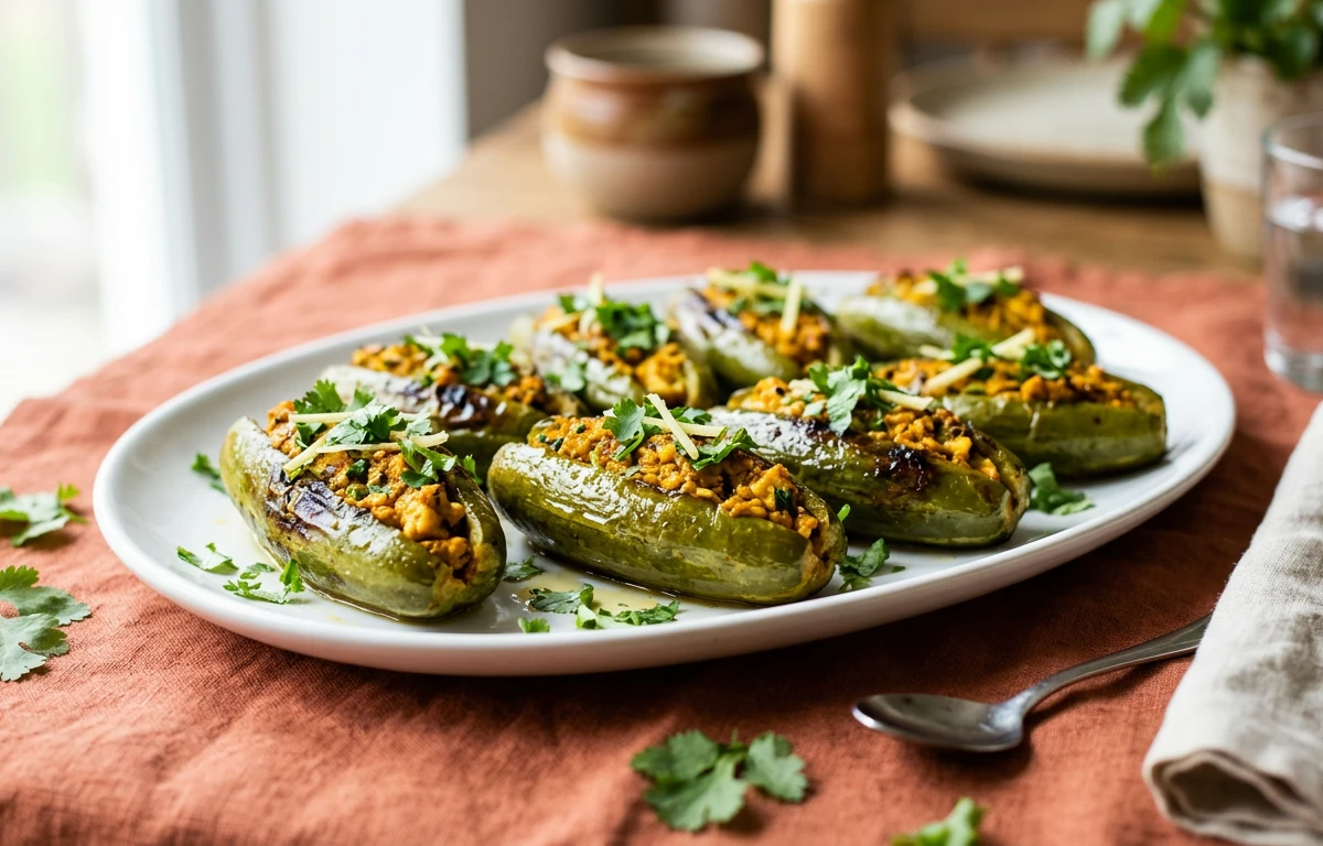 Baked Stuffed Parwal
