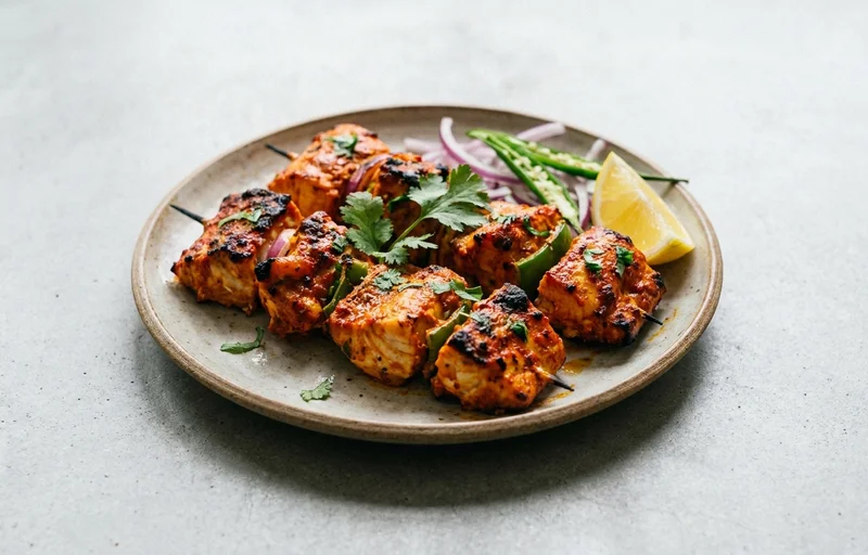Baked Tandoori Fish Tikka