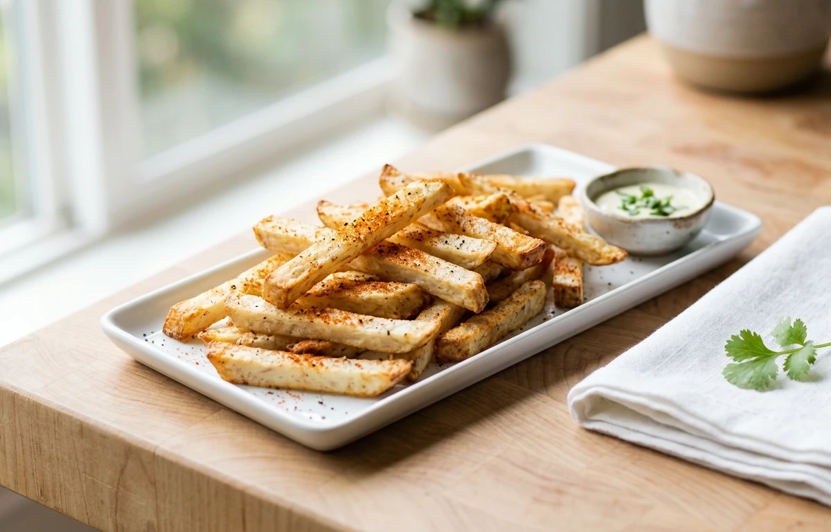 Baked Taro 'Fries'