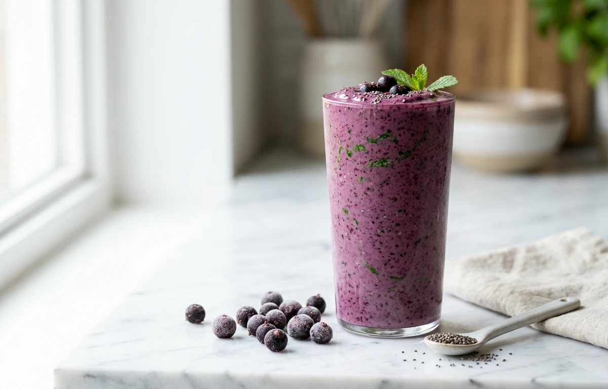 Balanced Blackcurrant Smoothie