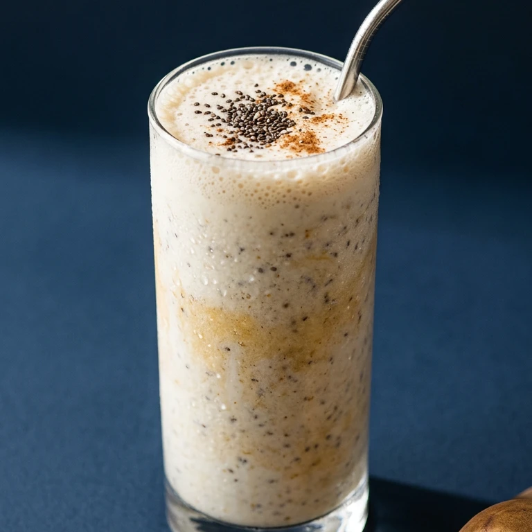 Balanced Chikoo Protein Smoothie