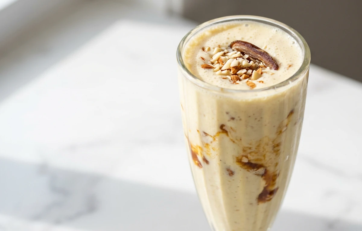 Banana Almond Milkshake