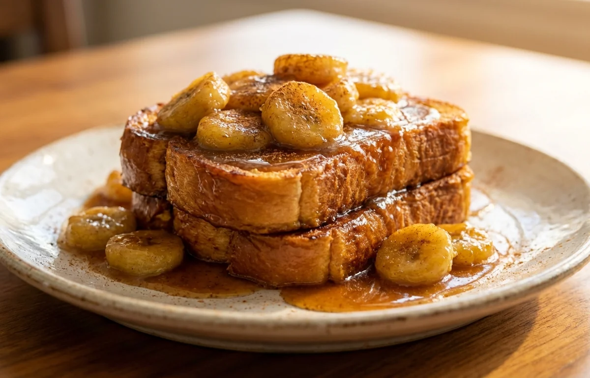 Bananas Foster French Toast