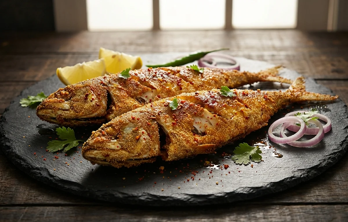 Bangude Rava Fry