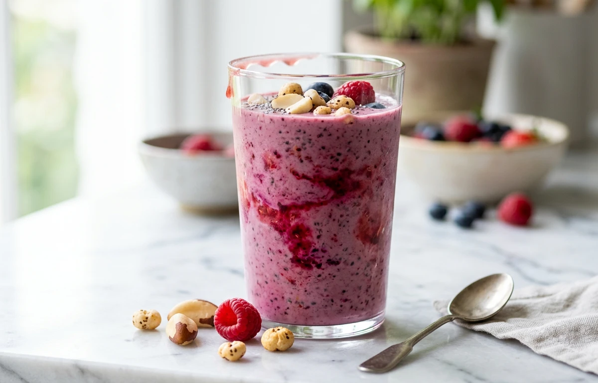 Berry & Brazil Nut Smoothie
