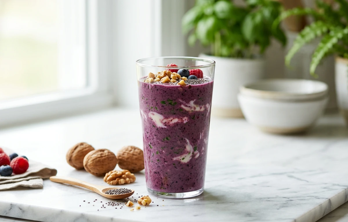 Berry Walnut Anti-Inflammatory Smoothie