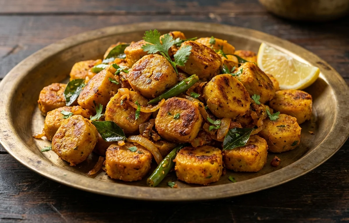 Besan Gatta Fry
