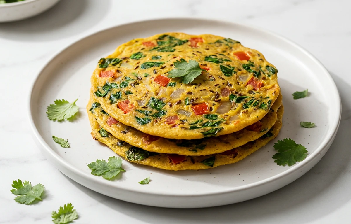 Besan Methi Chilla