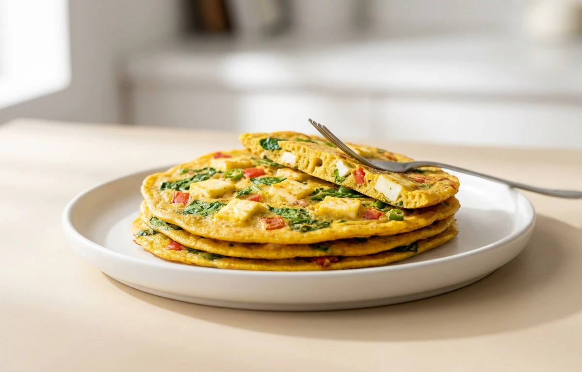 Besan Paneer Chilla