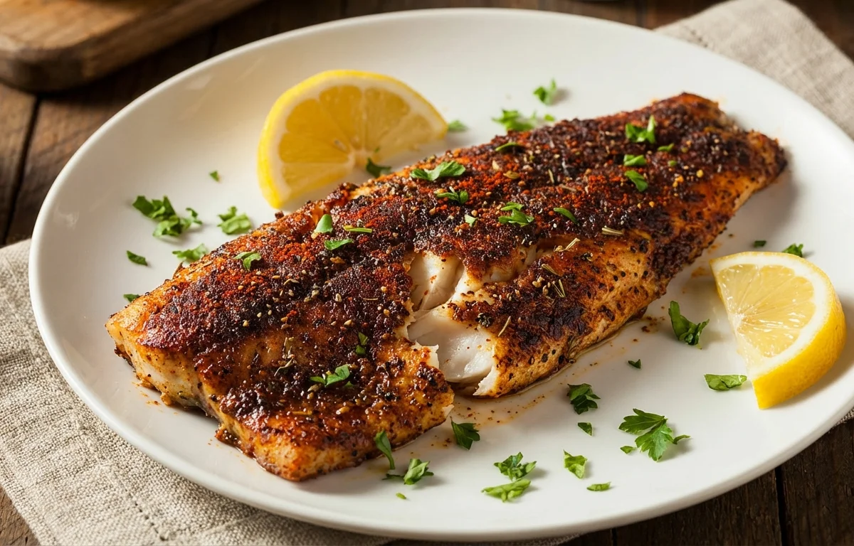 Blackened Redfish