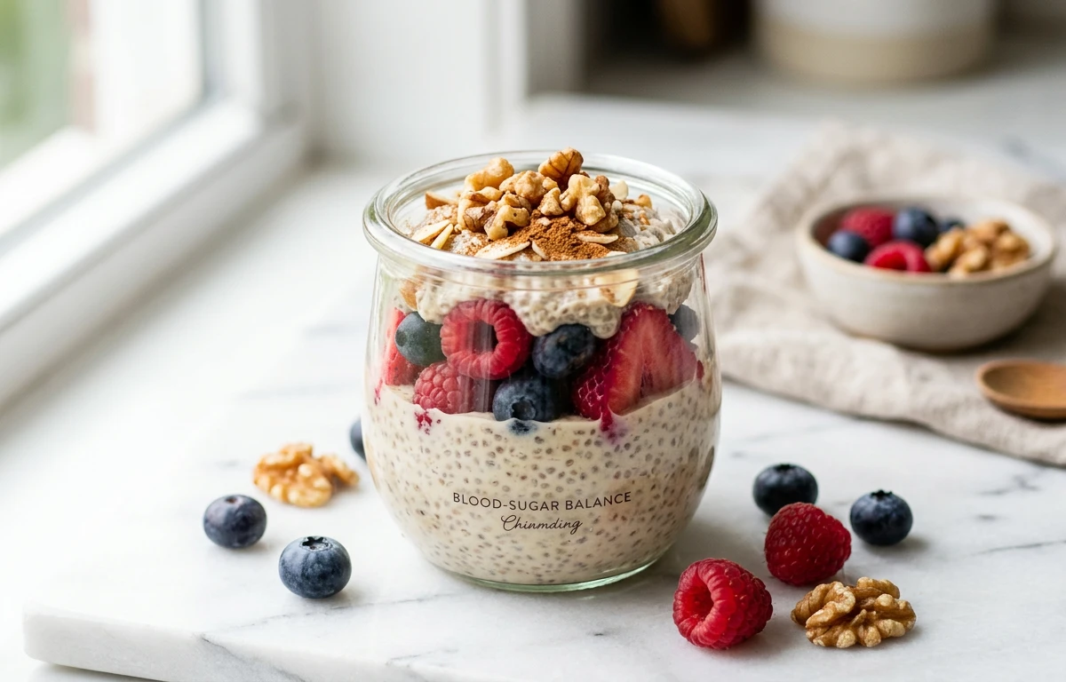 Blood-Sugar Balancing Chia Pudding