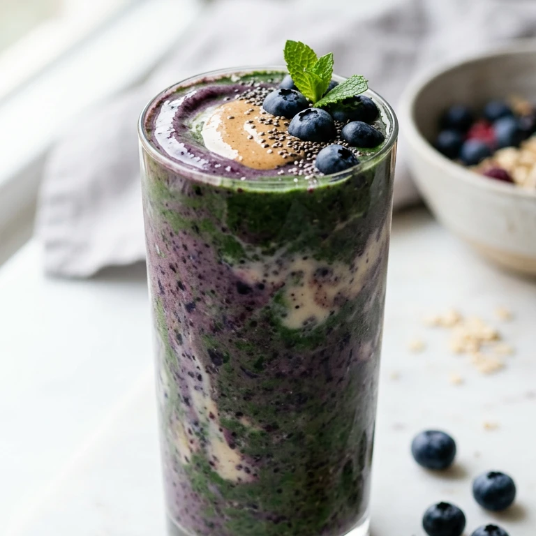 Blueberry Protein Power Smoothie