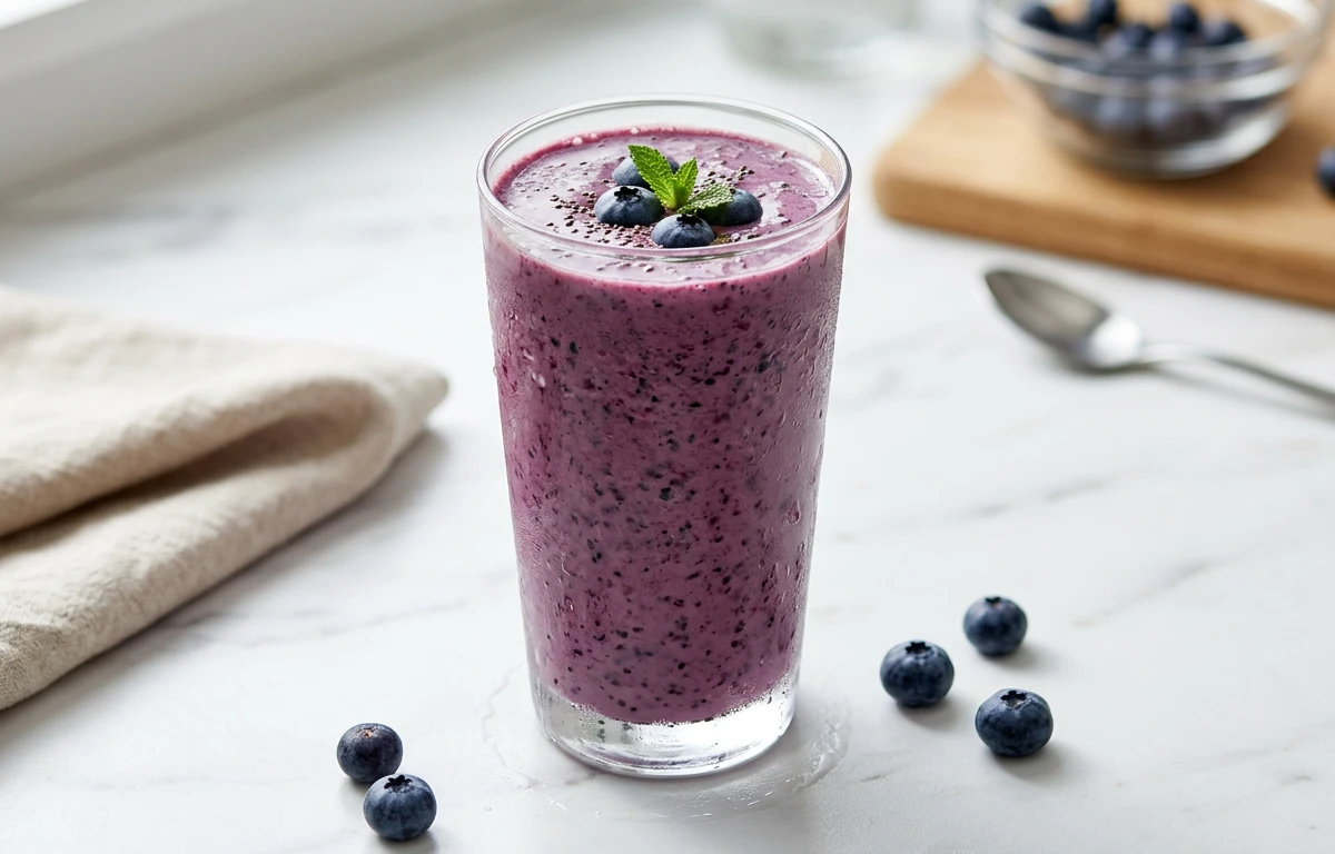 Blueberry Protein Smoothie
