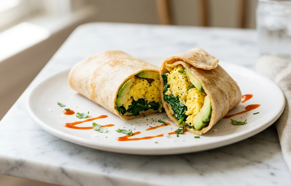 Breakfast Scramble Wraps
