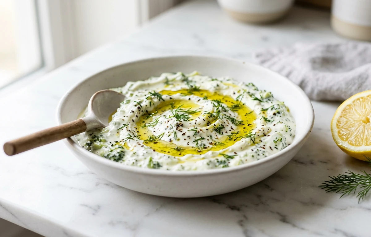 Broccoli & Greek Yogurt Dip