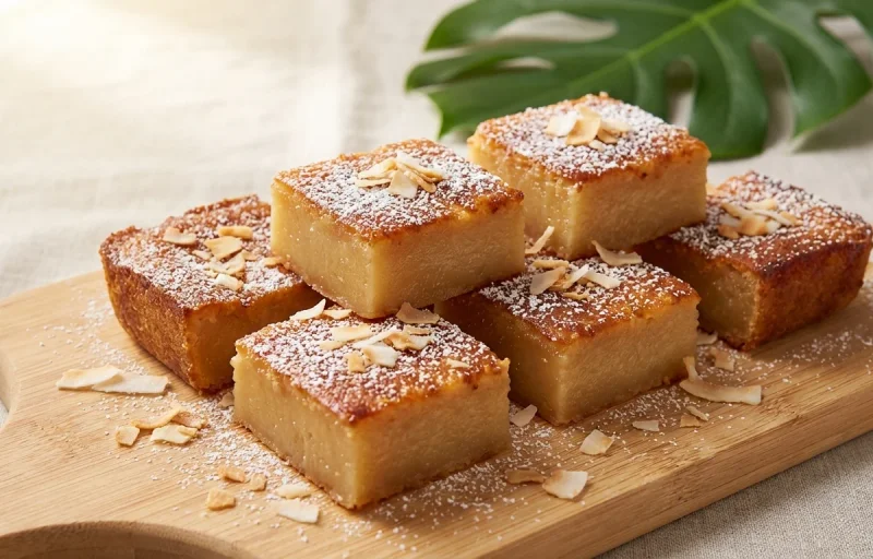 Butter Mochi