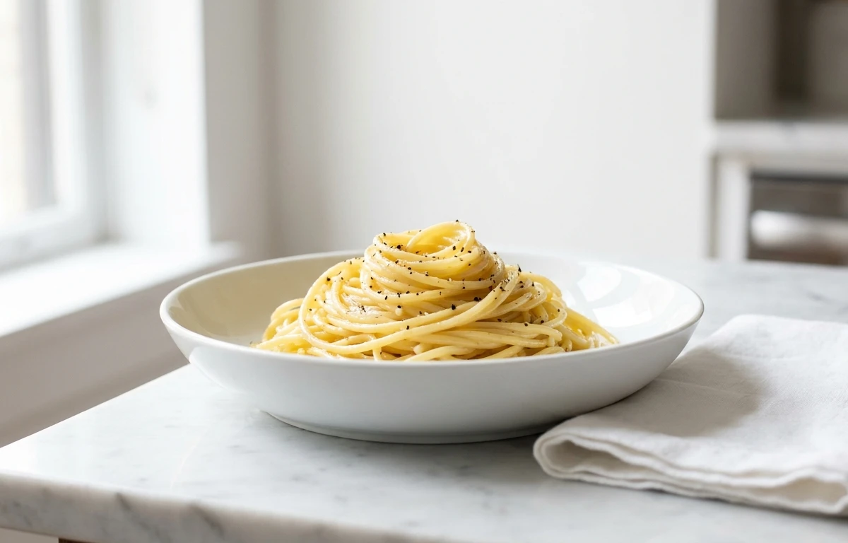 Buttered White Pasta