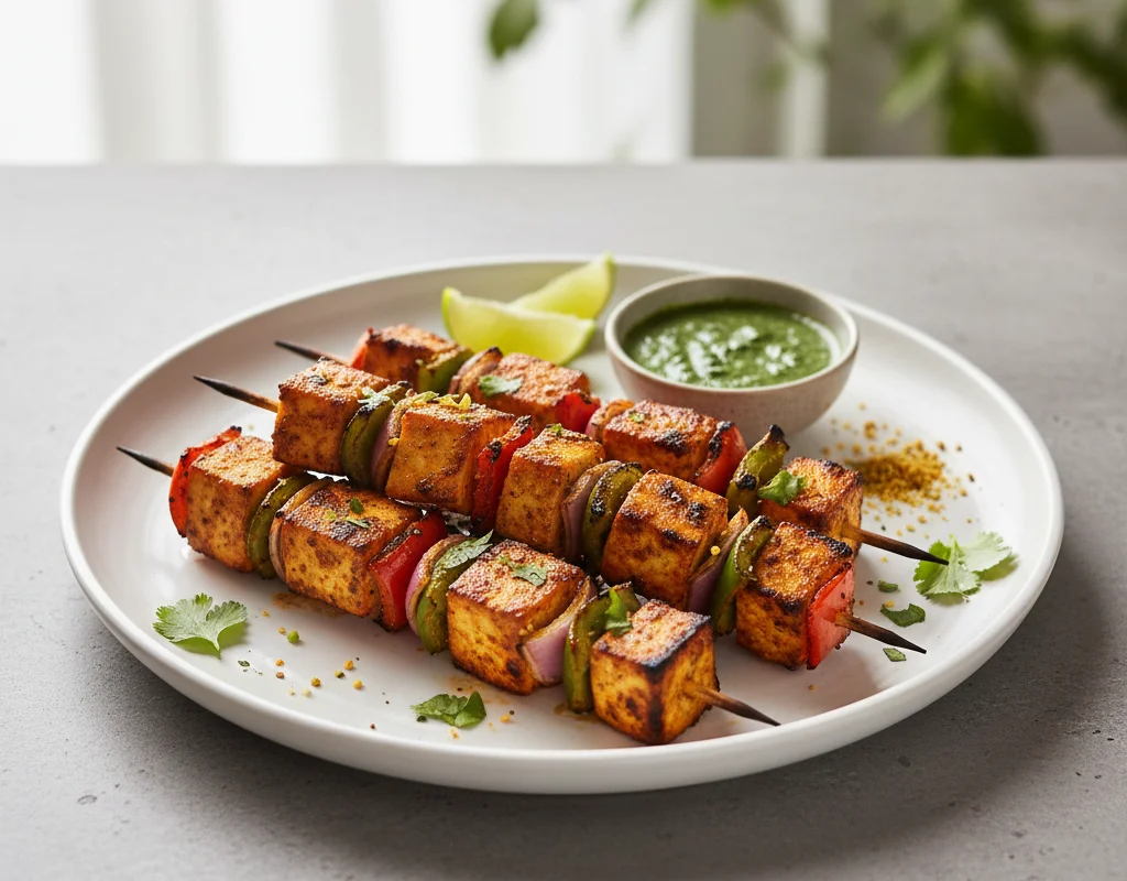 Paneer Tikka Skewers