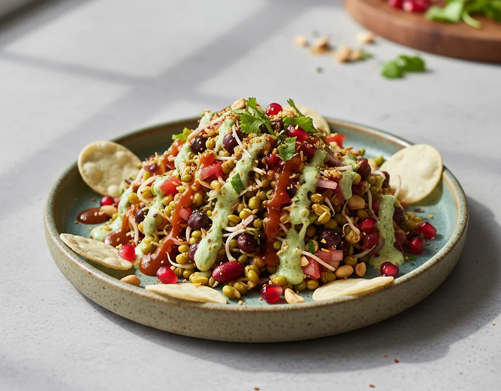 Vegan Sprouts Chaat