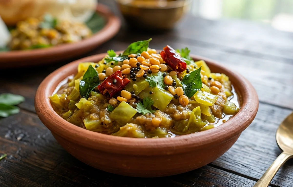 Cabbage Pachadi