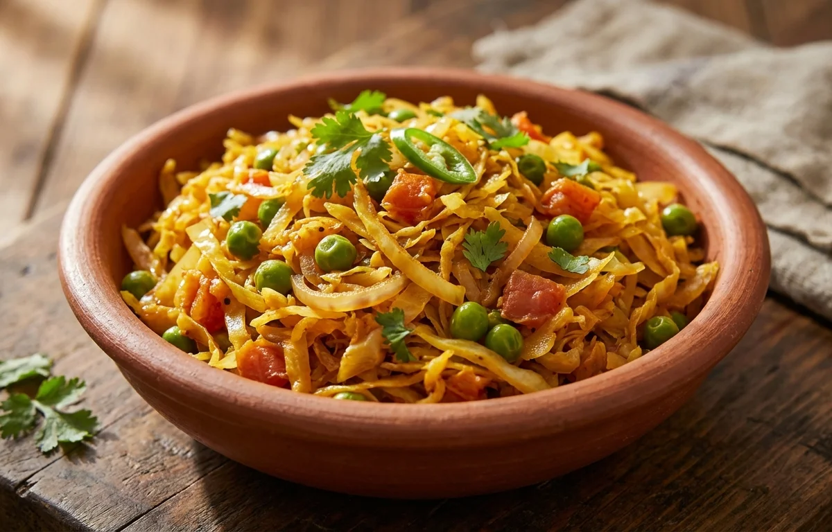 Cabbage Sabzi