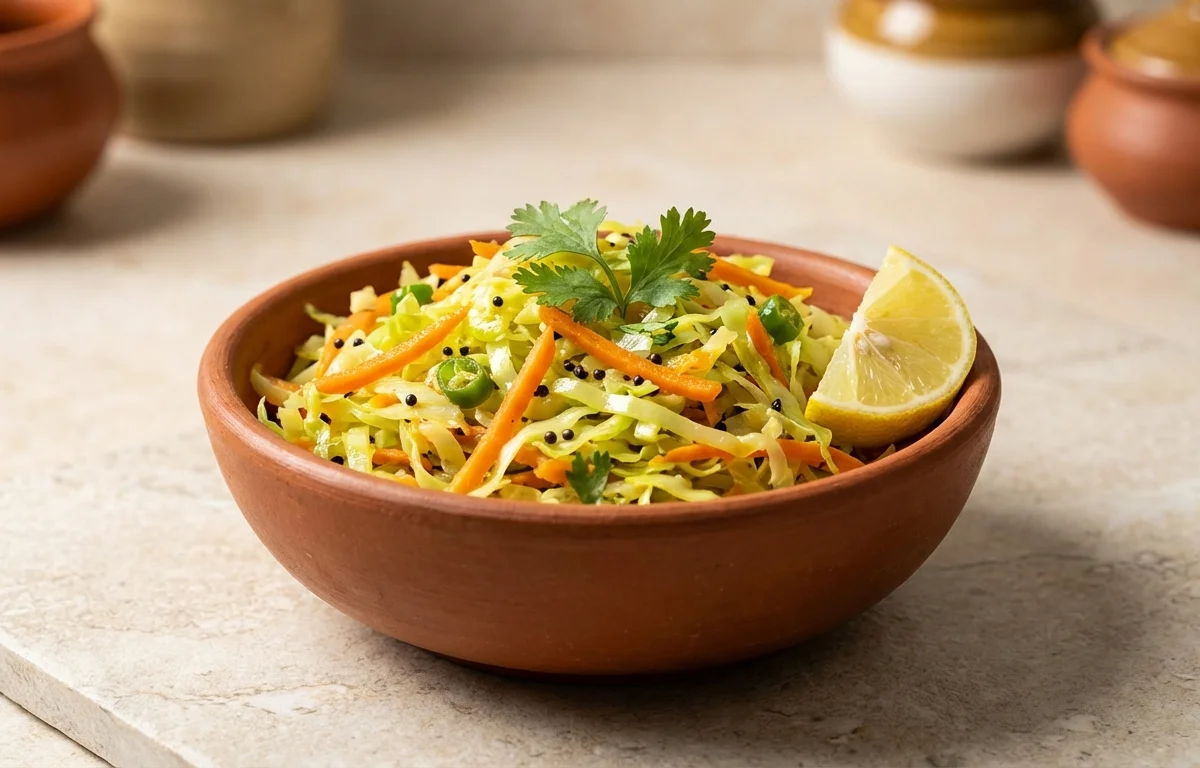 Cabbage Sambharo