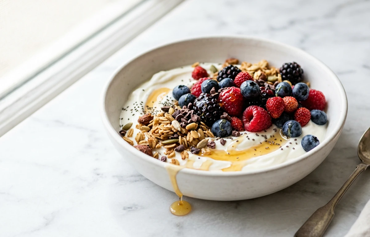 Cacao Nib & Berry Yogurt Bowl