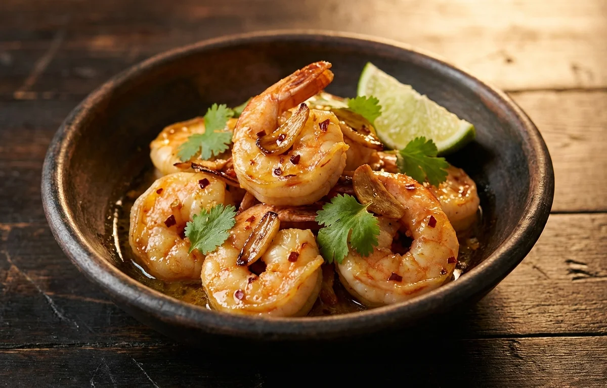 Camarones al Mojo de Ajo