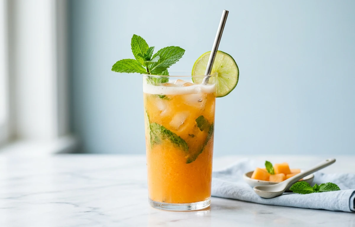 Cantaloupe & Mint Cooler