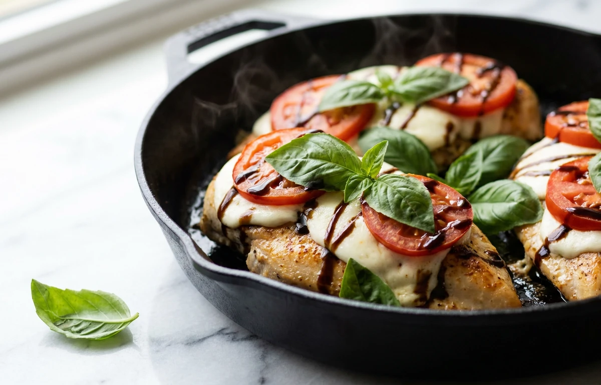Caprese Chicken Skillet