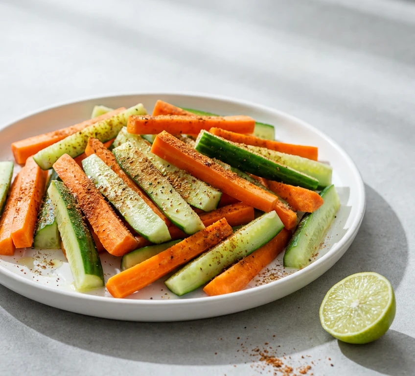 Carrot Cucumber Sticks