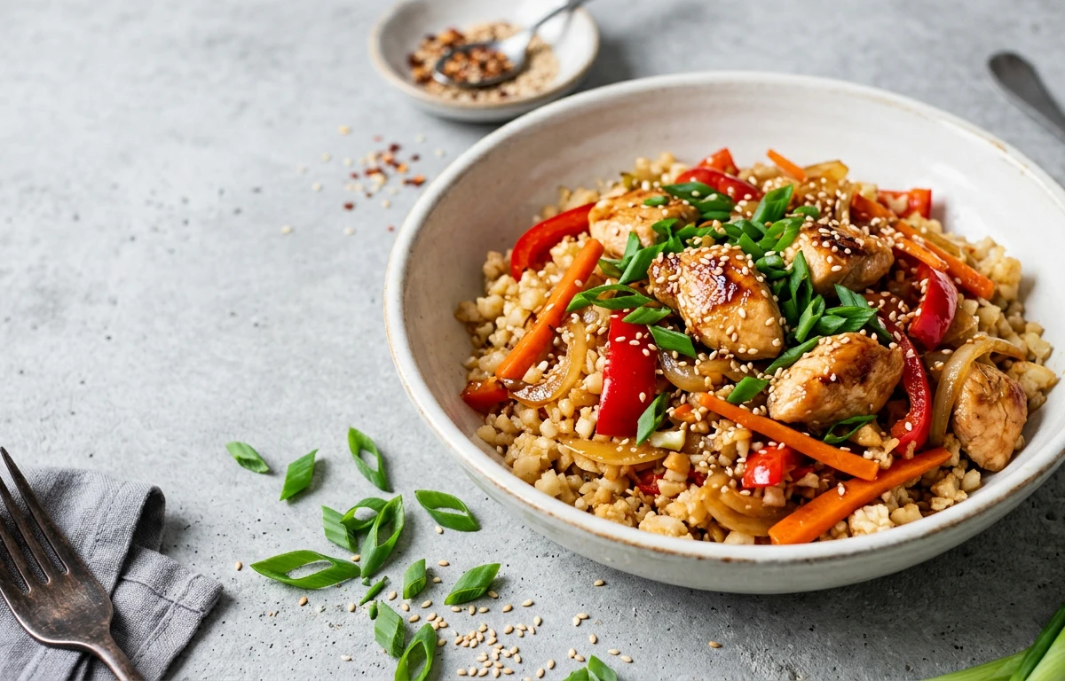 Cauliflower Rice Stir-Fry