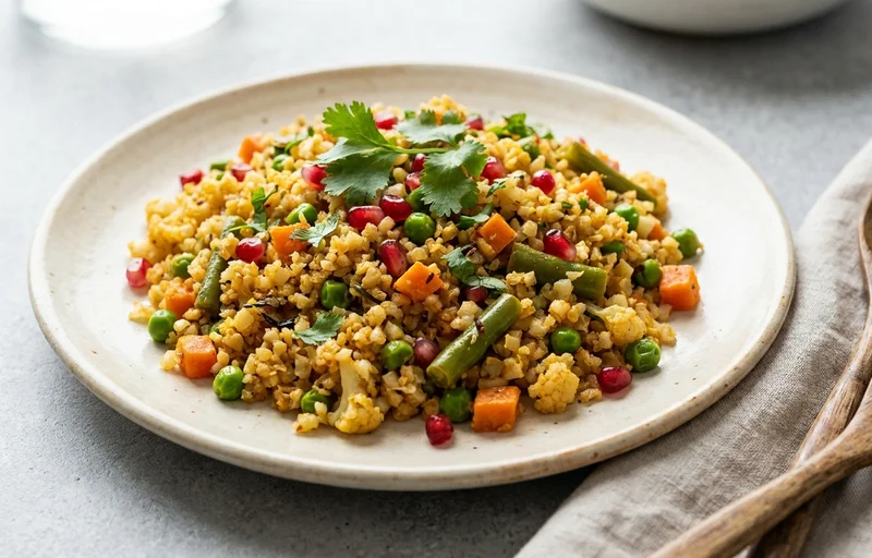 Cauliflower Rice Vegetable Pulao