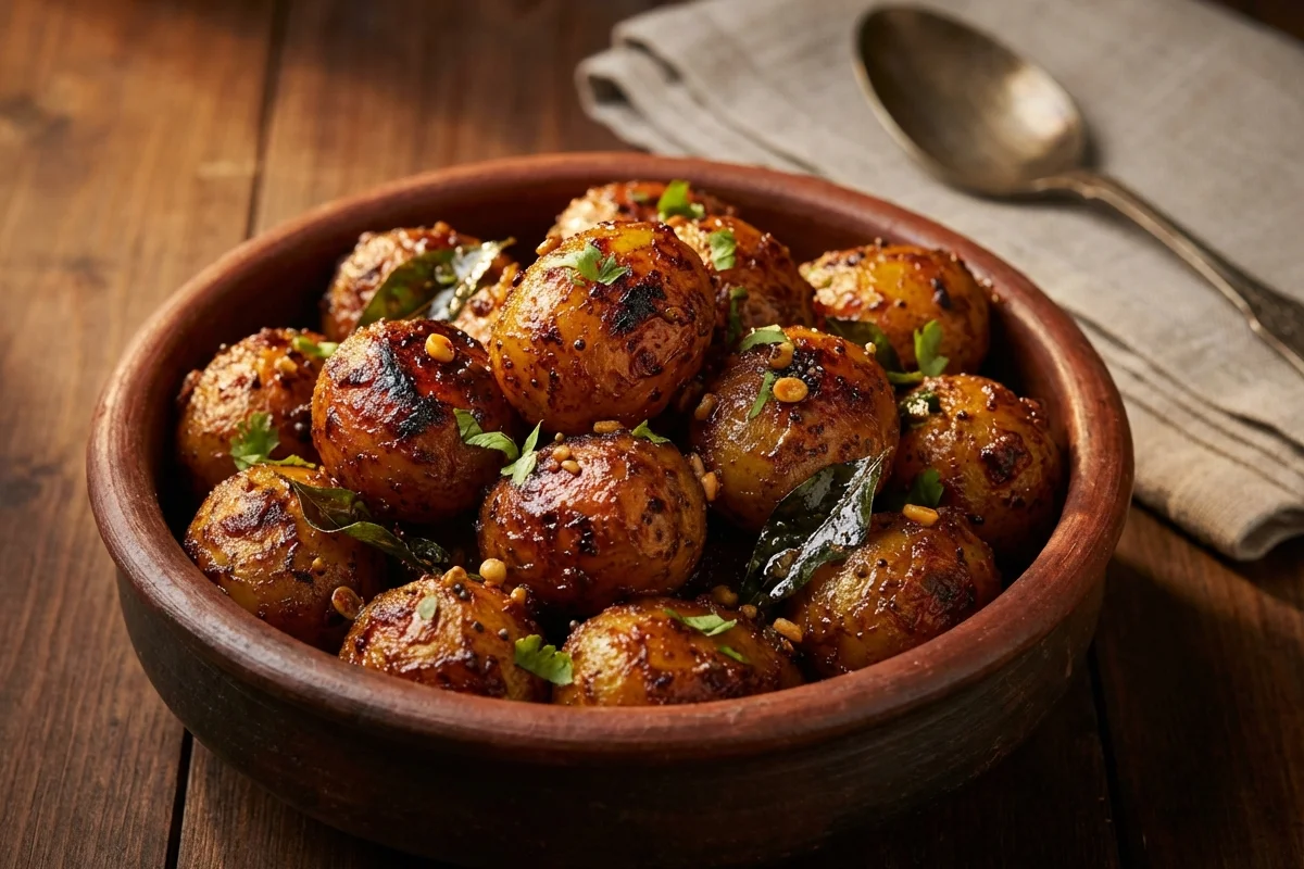 Chettinad Baby Potato Roast