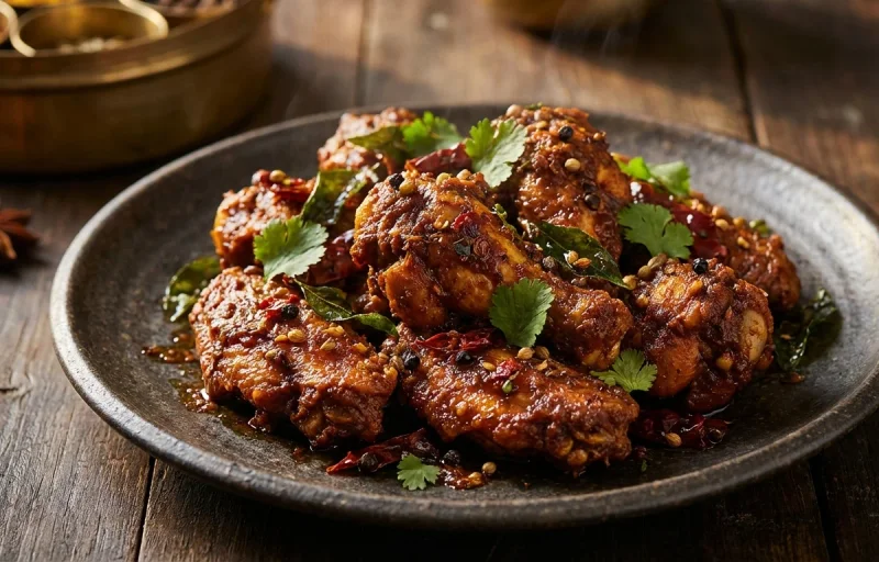 Chettinad Chicken Wings
